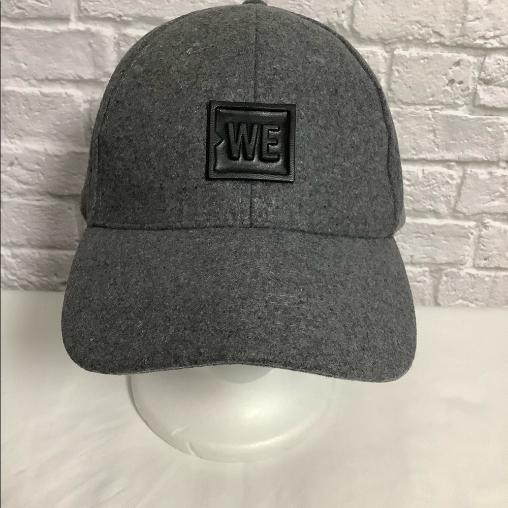 ME to WE gray wool baseball adjustable cap hat (M209)